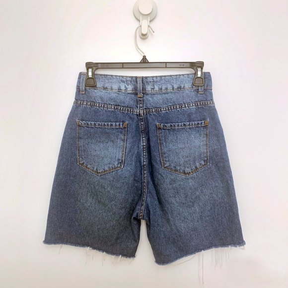 High Waisted Vintage Jeans Shorts - Picture 4 of 5